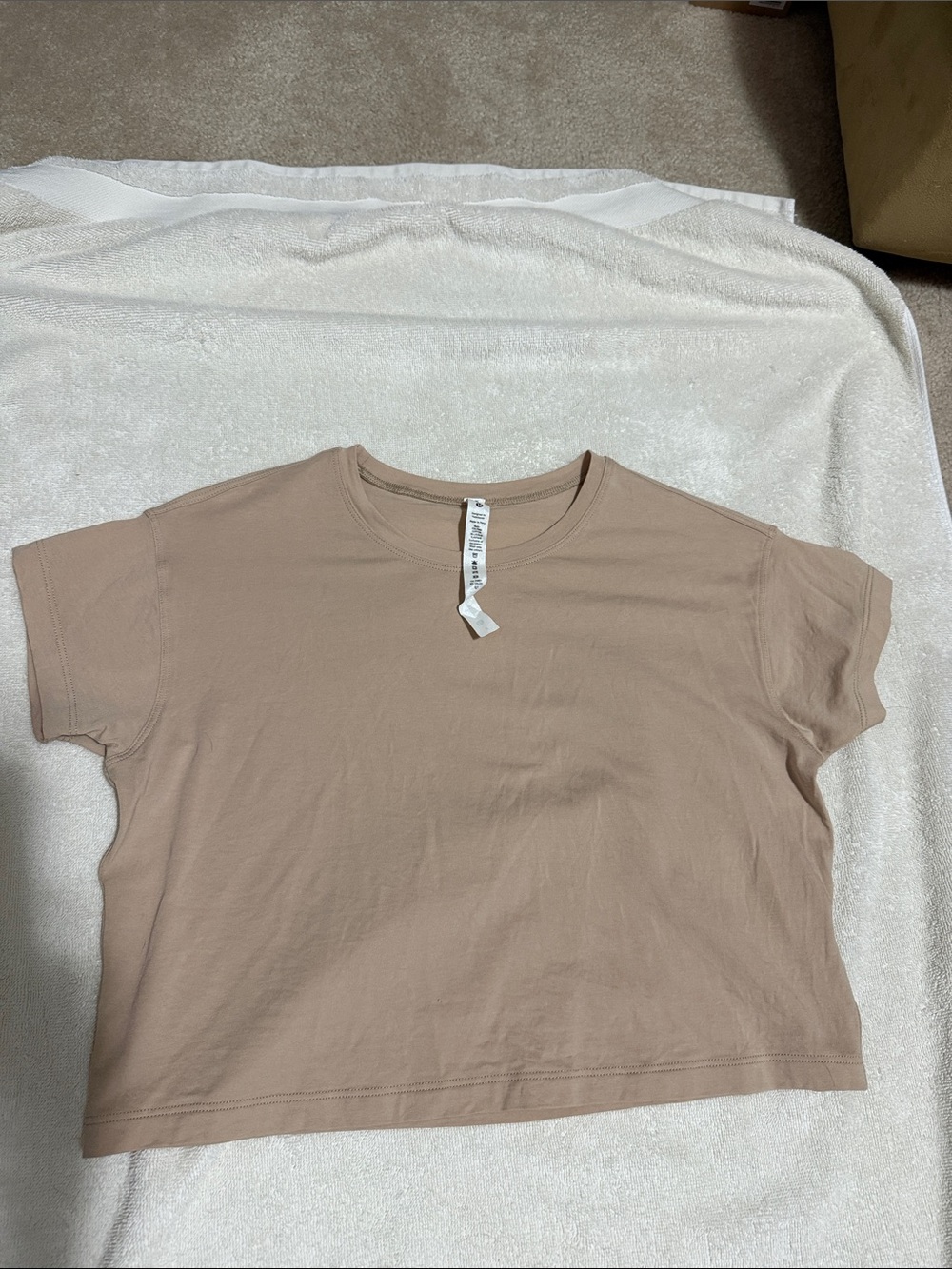 Lululemon All yours Crop Tee